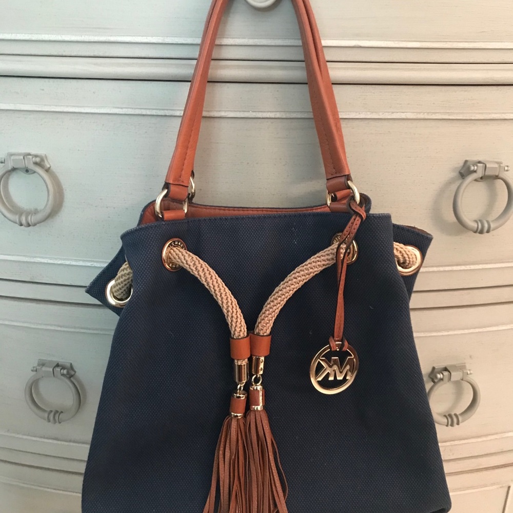 Michael Kors canvas bag